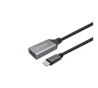 Câble USB-C a HDMI - VIVOLINK - 3m - Negro - Conector USB-C - Conector HDMI - Vídeo