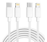 Cable USB C a Lightning 2M 2Pack [Certificado MFi], Carga Rápida 2.4A Tipo C para iPhone 14 13 12 11 Pro Max/XS/8/SE/7/iPad/Airpods