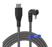 Cable USB C a Lightning 3M, cable de cargador de iPhone de 180 grados [certificado MFi] Cargador de iPhone de carga larga y rápida trenzada de nailon compatible con iPhone 14/14 Pro/13/13 Pro Max/13