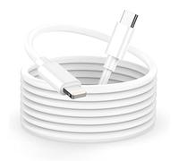 Cable USB C a Lightning 3M[Certificado Apple MFi],Cable Cargador iPhone Carga Rapida Largo Cable Phone USB C Lightning Tipo C Phone Charger Cable para iPhone 14 13 12 11 Pro Max/Mini/XS/XR/X/8