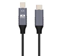 Cable USB C a Mini Displayport Cable USB Tipo C para 3 a Mini DP Cable adaptador 4K