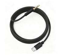 Cable USB-C a TRRS de 2,5 mm para Sennheiser Momentum 4/3/2.0, HD1, PXC 550 | Para ACCENTUM Plus, trenzado de nailon Hi-Fi, 1,45 m, compatible con iPhone, Samsung, OnePlus, MacBook