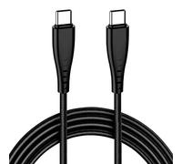 Cable USB C a USB C 2M,Cable Tipo C a Tipo C per Samsung Galaxy S26/S25 Plus/S24 Ultra/S23 S22+/S21 FE/S20,A57 A17 A55 A54 A25 A35 A53 A23 A33 A13,60W Carga Rápida Nylon de Datos Cargador 2 Metros