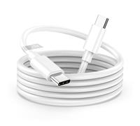 Cable USB C a USB C 2M, Cable USB C Carga Rapida para iPhone 17/16/16 Plus//15/15 Pro Max/15 Plus,iPad Pro/Air, Samsung S25, Xiaomi,60W Cable Cargador Tipo C iPhone 17 16 15 Cable USB C a USB C