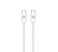 Celly Cable USB-C USBCUSBCCOTTGN 1,5 m Verde, Blanco