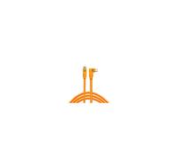 CABLE USB-C a USB-C en ángulo de 90 TetherPro CUC15RT - Naranja 4.60m