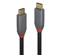 Cable USB C a USB C Lindy 3 m USB 3.2 Gen 2 10 Gbit/s Negro