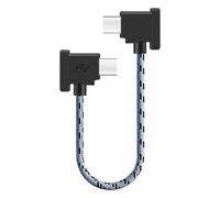 Cable USB-C a USB-C OTG para DJI Mavic 3 Mini 2 Mini 3 Pro Air 2S Mavic Air 2 DJI RC-N1 RC Pro DJI Osmo | 15 cm | Compatible con iPhone 16 Pro Plus Galaxy S24 iPad | Cable mando a distancia DJI