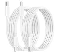 Cable USB C a USB C para iPhone17/16/15/Pro/Max/Mini, paquete de 2 60W USB a Cable USB 2M, tipo de cable de carga para MacBook/iPad Air/Mini/Pro/Samsung 23+/23/22+/22