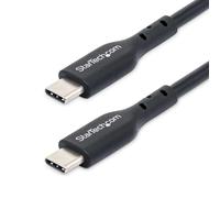 Cable USB-C a USB-C StarTech.com USB2CC2MNC 2 m 60W PD 3A USB 2.0 Negro
