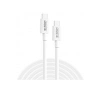 Cable USB-C a USB-C Urban Factory CAB02UF 2 m USB 3.2 Gen 1 5 Gbit/s Blanco