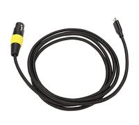 Cable USB C a XLR Hembra, Cable XLR a USB C, Adaptador de Conector de Cable de Micrófono Flexible Tipo C Macho a XLR Hembra para PC, Teléfono, Tableta (3m)