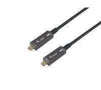 cable usb-c activo optico equip 60w 4k 10gbps 10m