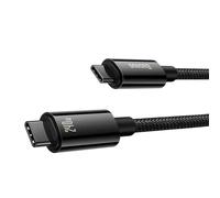 Cable USB-C Baseus CAWJ040201 240W 3 m Carga Rápida Trenzado Negro