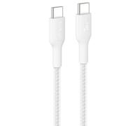 Cable USB-C Belkin BoostCharge Pro CAB025HQ1MWH 240 W trenzado 1 m blanco
