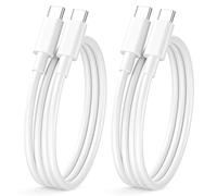 Cable USB C Carga Rapida 1M 2Pack, 60W Cable iPhone 17 16 15 Cable Cargador Tipo C a Tipo C Carga Rapida Cabo USB C Fast Charging para iPhone 17 Pro Max Air/16 15 Plus Pro Max,iPad Pro,Samsung S25/S24