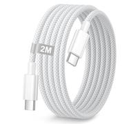 Cable USB C Carga Rápida 2M, 60W Cable iPhone 15 16 Cable USBC a USB C Carga Rapida cable Tipo C a Tipo C Type C cable Cargador para iPhone 15 16/15 16 Pro Max/15 16 Plus,iPad Pro/Air,Samsung,Xiaomi