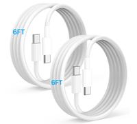 Cable USB-C compatible con el cargador rápido Samsung Super Charger de 25 W para Galaxy S25/S24/S23 Ultra, A16 5G, Pixel 9/8 y Z Fold 6 (paquete de
