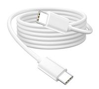 Cable USB C de 1,8 m para ordenador portátil HP Chromebook Lenovo, cable de carga rápida de 65 W, cable de datos de 45 W, cable de datos tipo C, cable de carga para Thinkpad Yoga, Dell Chromebook