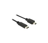Cable USB-C DELOCK para mini-USB tipo B - 50 cm - Negro