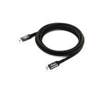 Cable USB-C Equip 128382 USB4 Gen 2x2 2m 20Gbps PD 100W 4K60Hz Negro
