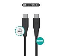 Cable USB-C eSTUFF ES604280 2 m USB 2.0 Negro
