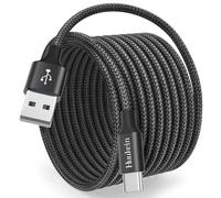 Cable USB C Largo 3M Carga Rapida para iPhone 16e/16 15 Pro Max, Cable USB a USB C para Xiaomi Redmi 13/14C/14T/Note 14 Pro, para Samsung Galaxy S25 S24 Ultra A16 A56 A26