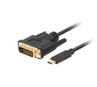 CABLE USB-C(M)-DVI-D(24+1)(M) 3M NEGRO CA-CMDV-10CU-0030-BK