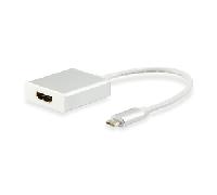 Convertidor USB-C Macho - HDMI Hembra (15cm) - EQUIP