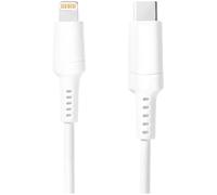 Cable USB-C macho - Cable Lightning macho blanco (1 m) - NEDIS