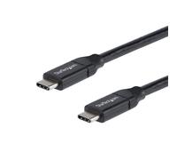 Cable USB C Macho - Macho (2 mts) Negro - STARTECH