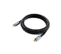 CABLE USB-C MACHO USB-C MACHO USB 3.2 2M TRANSFERENCIA 10G 5A 4K (100W) COLOR NEGRO