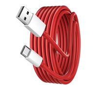 Cable USB C para OnePlus 13 12 12R,SUPERVOOC 80W 10A Cable USB C Carga Rápida Cable Tipo A a C 2m,Carga Flash Cable Tipo C para OnePlus Nord 4 2T CE 4 Lite CE 3 Lite Ace 5 Ultra 9 Pro 8T OPPO Reno14