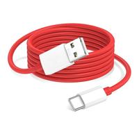 Cable USB C para OnePlus 15 13 12 11 10T 10R 10 Pro 5G,10A Carga Rápida Cable USB a Tipo C 120W SUPERVOOC Cable Super Flash 2Metros para OnePlus Ace 6 Nord CE4 CE3 Lite Pad Realme GT 7 Pro 6T,Mejora