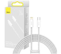 Cable USB-C Serie Dinámica - Lightning Blanco (2 metros) - BASEUS