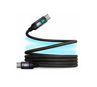 Cable USB-C Subblim Powermag LED 100W 2m magnético trenzado