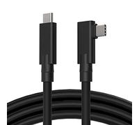 Cable USB-C Tethering Profesional 5m Compatible con Sony Alpha A7/A7S/A7R IV/III, ZV-E10, FX3, FX30, Nikon Z9/Z8/Z7/Z6, Canon EOS R10/R8/R7/R5C, FujiFilm X-M5/X-T5/GFX 100, Lumix S1/S5