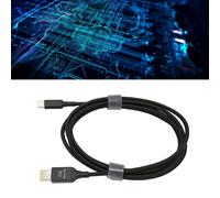 Cable USB-C tipo C de 135 W a CC, rectangular, 11,0 * 4,5 mm, cable de carga Power PD para portátil Thinkpad X1Legion Y7000P, DC20V6,25A
