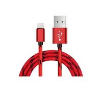 Cable USB-C tipo C de 2 m para carga y sincronización de datos, compatible con Huawei P9, Nexus 5X, 6P, OnePlus 3, ZUK, Z2 - Rojo