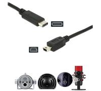 Cable USB C tipo C de 6 pies de largo para Blue Yeti Black Out, micrófono USB Blue Snowball iCE, compatible con PC, laptop, MacBook (ver imágenes del producto y detalles antes de comprar)