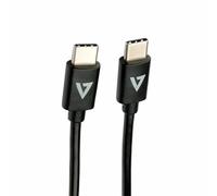 Cable USB C V7 V7USB2C-2M Negro