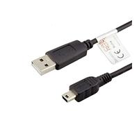 Cable USB caseroxx, Cable de Datos para Garmin Overlander, Cable USB como Cable de Carga o para Transferencia de Datos en Negro