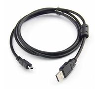 Cable USB compatible con Garmin eTrex 10 Geocaching Bundle Sat Nav GPS USB cable de sincronización de datos