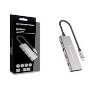Cable USB Conceptronic 110519607101 Gris 25 cm (1 Unidad)