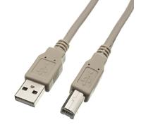 Cable USB de 1,8 m para impresora multifunción de inyección de tinta Canon PIXMA MG2520, color beige o blanco.