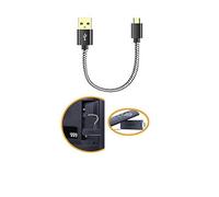 Cable USB de 30 cm para Fire Stick, cable de alimentación para transmisión de TV Stick, cable de alimentación de TV hecho para Amazon Fire Stick, Chromecast y otros dispositivos Android.