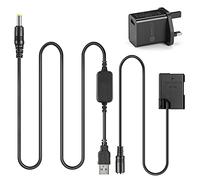 Cable USB de alimentación móvil + adaptador USB QC3.0 + acoplador EP5A EP-5A EN-EL14 DC para Nikon P7800 P7100 D5500 D5200 D5100 D3200 D3100 D3300 etc.