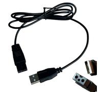 Cable USB de carga al vacío de piscina para Lay Z Spa & Coleman Salu-Spa, cable de carga USB para piscina, limpiador de vacío para piscina, cable de repuesto rápido y duradero, elección tipo A o B