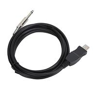 Cable USB de Guitarra, Conversión de Impedancia Esay Operation Cable de Guitarra para bajo de Guitarra Eléctrica