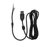 Cable USB de repuesto para cámara web Logitech C925e - Cable de línea de cámara negro de 6 pies, accesorio de reparación de alto rendimiento para videollamadas HD de 1080p y configuración de trabajo